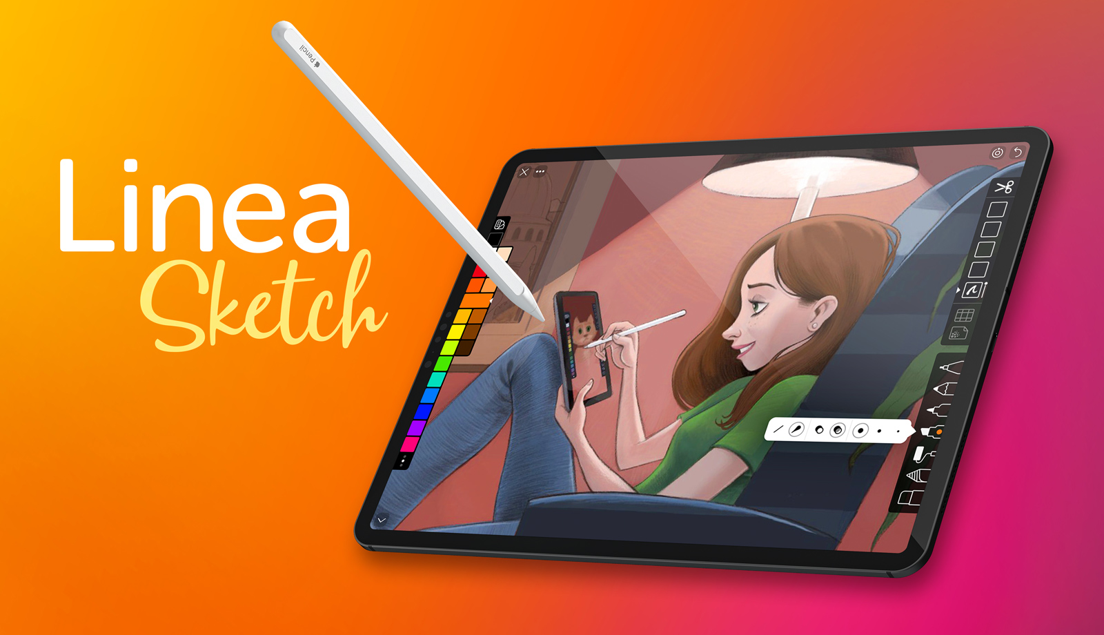 Drawing app Procreate is free right now within the Apple Store app